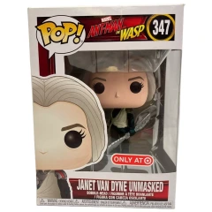 Funko Pop Janet Van Dyne Unmasked #347 Bobblehead Ant-Man And The Wasp Marvel
